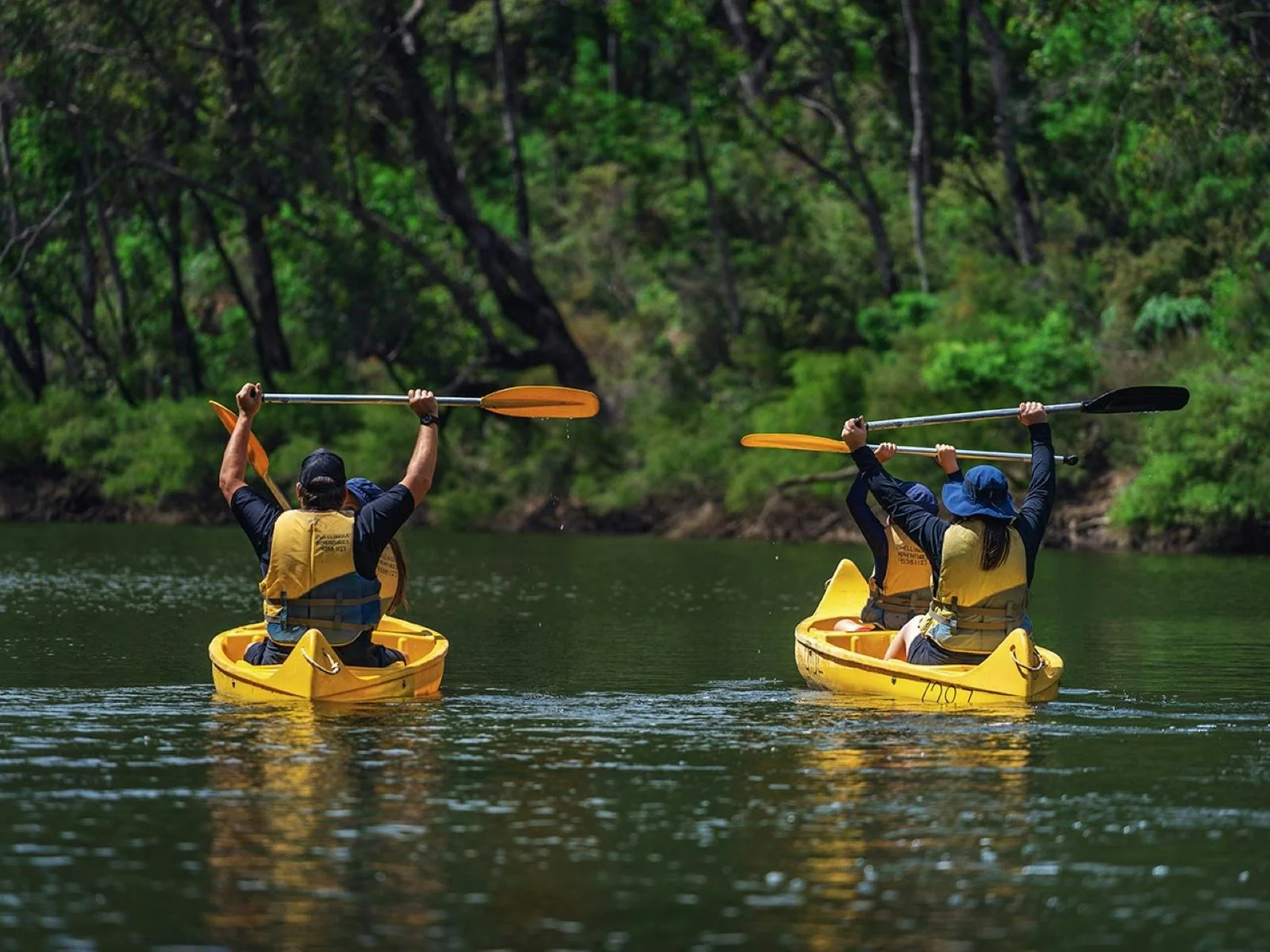 Self-guided canoe tours or Hire and Go yourself