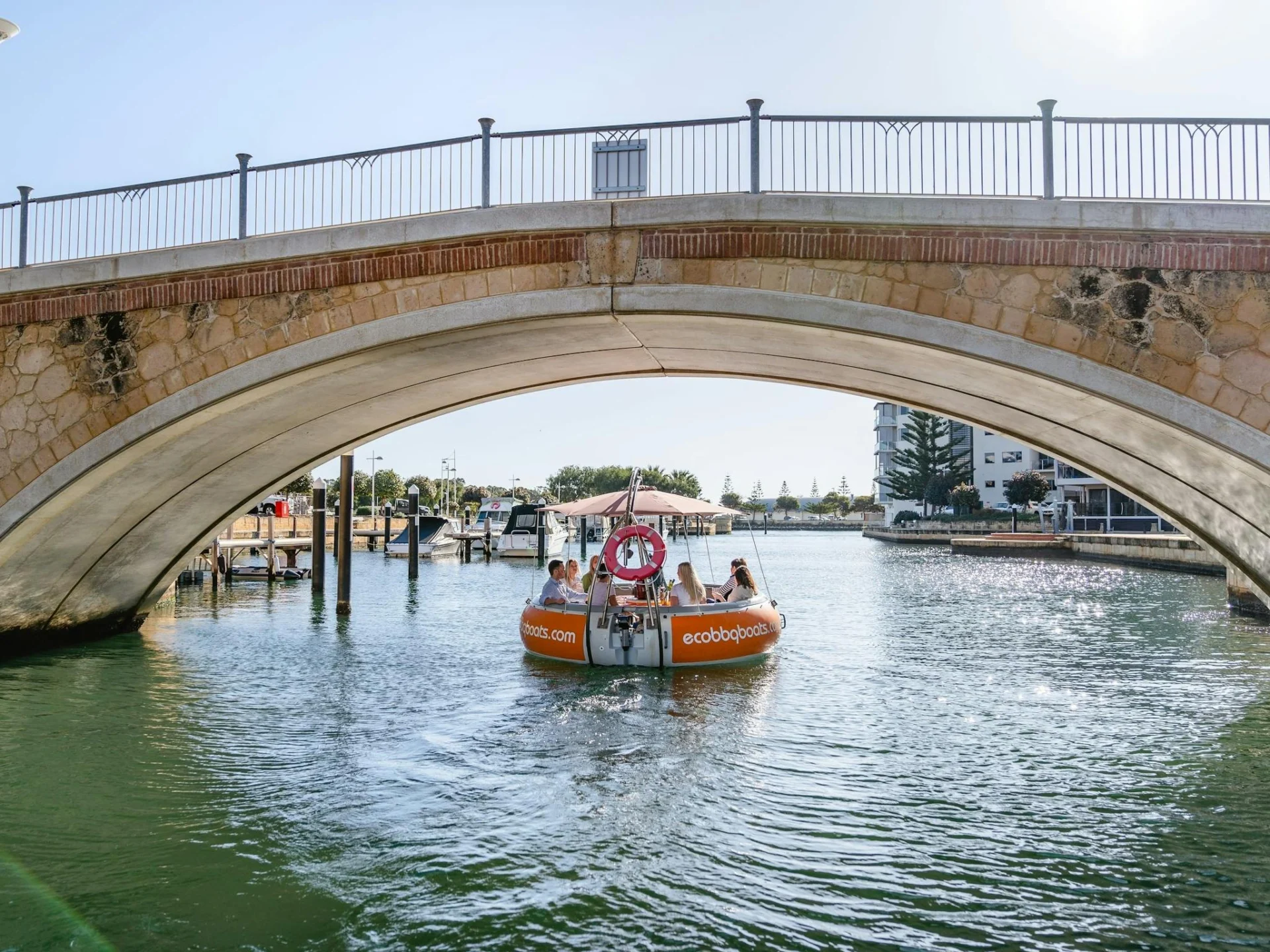 Cruising through Mandurah Estuary with Sea West in Mandurah