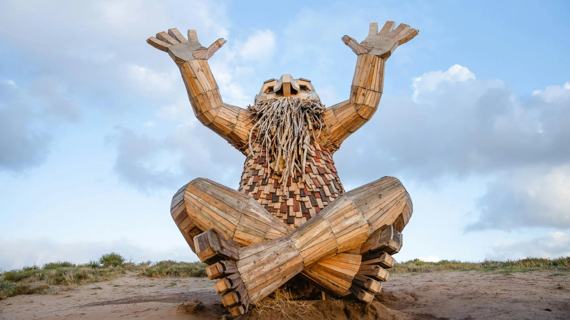 Santi Ikto by Thomas Dambo, Giants of Mandurah