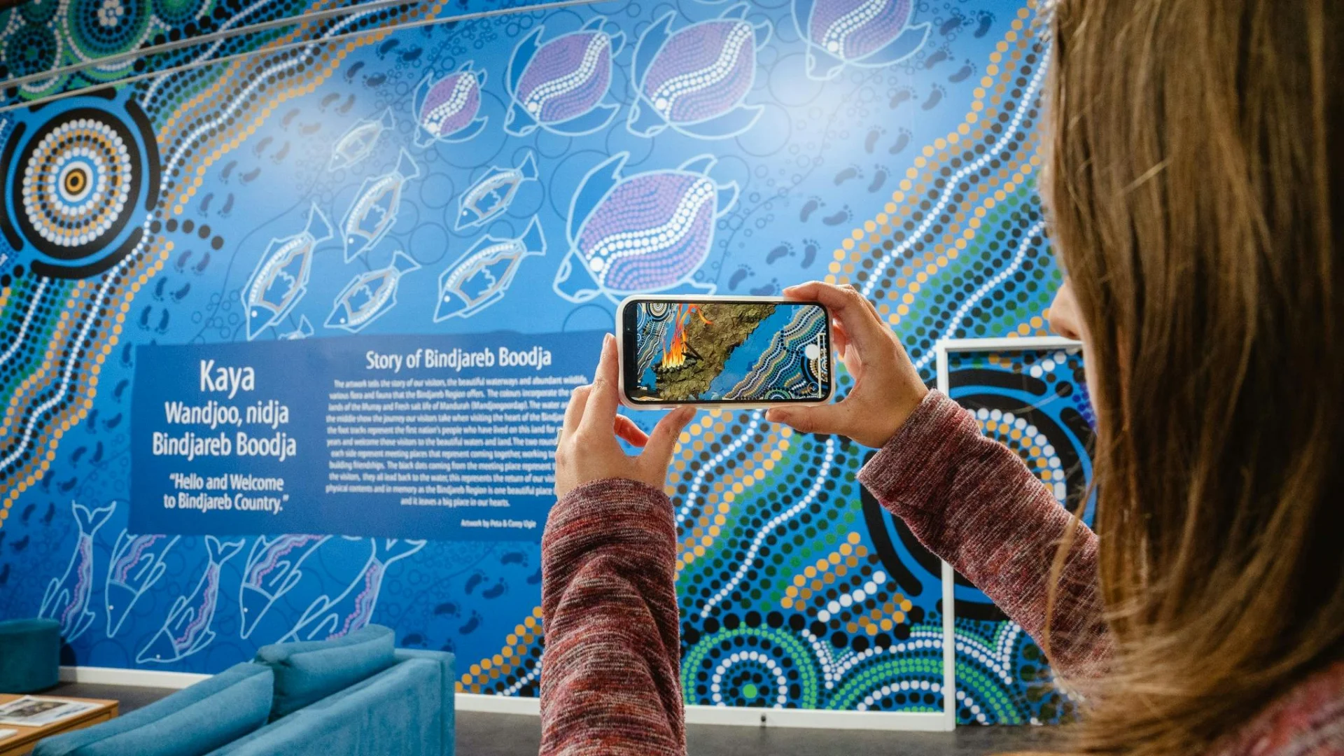Augmented Reality Experience at Mandurah Visitor Centre