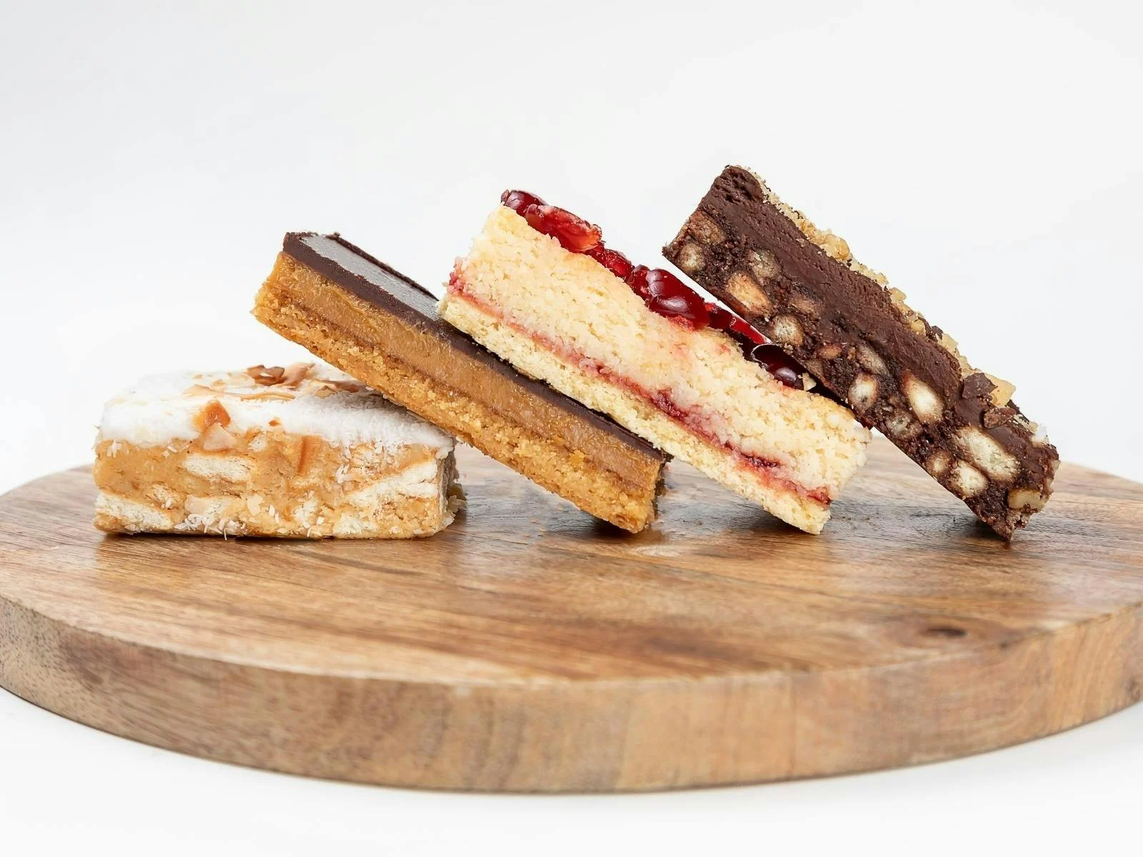 Miami Bakehouse slices, hedgehog, cherry, caramel, lemon, cake, dessert, coffee, cafe, bakery