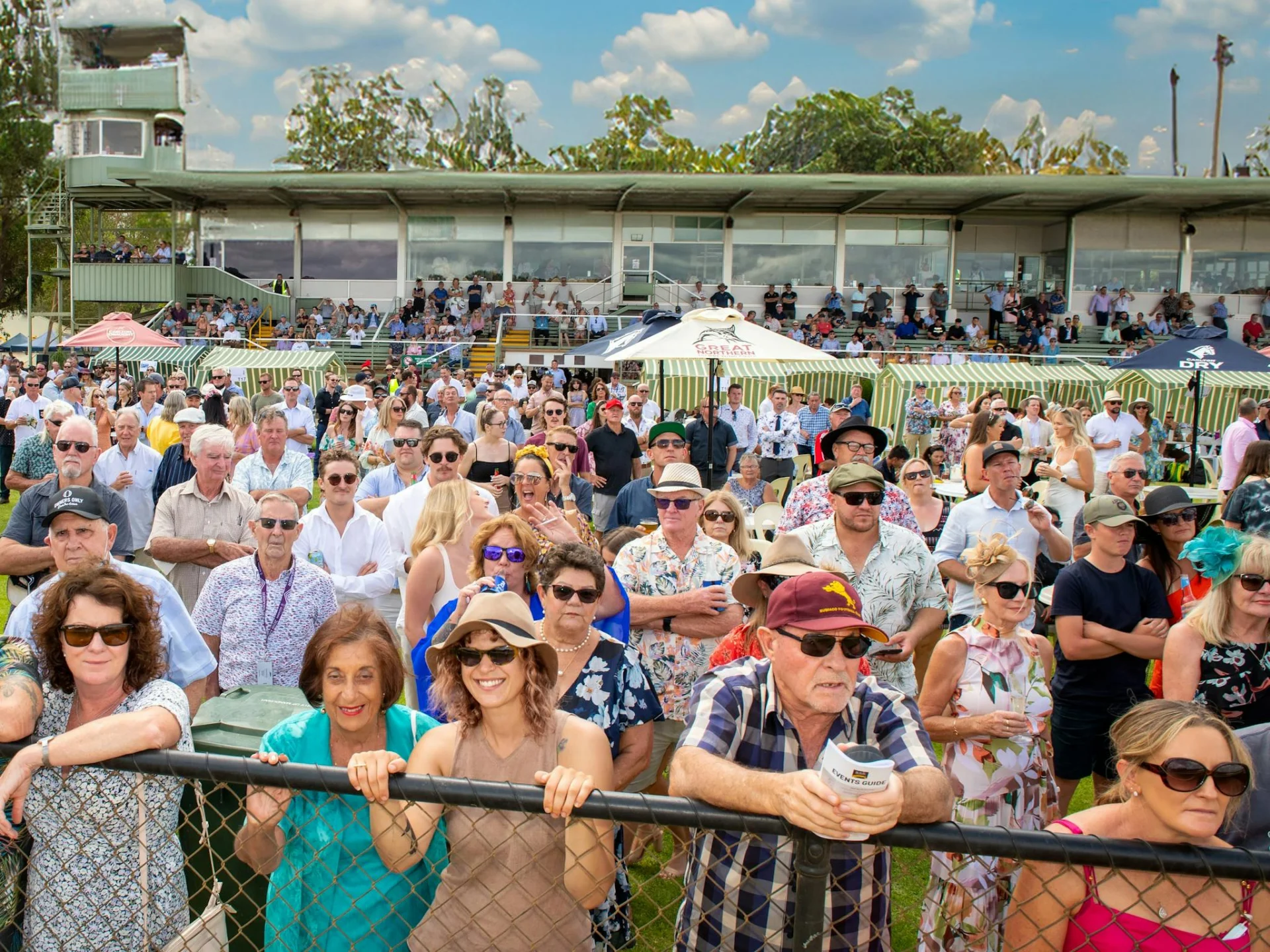 Crowd at Pinjarra Park