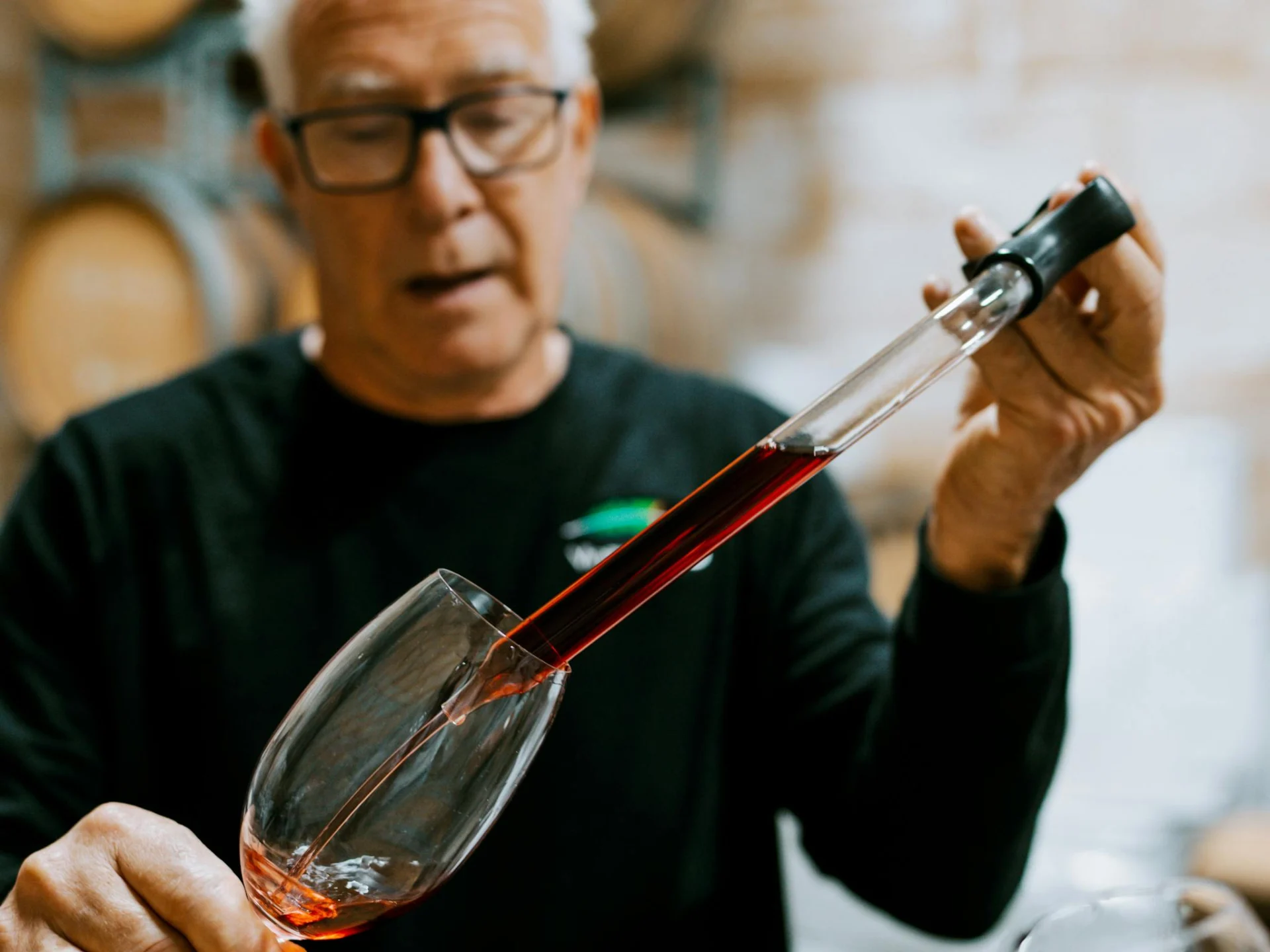 Winemaker Mark Cumbers