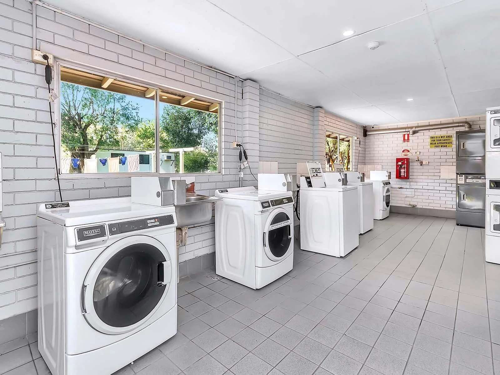 Laundry area