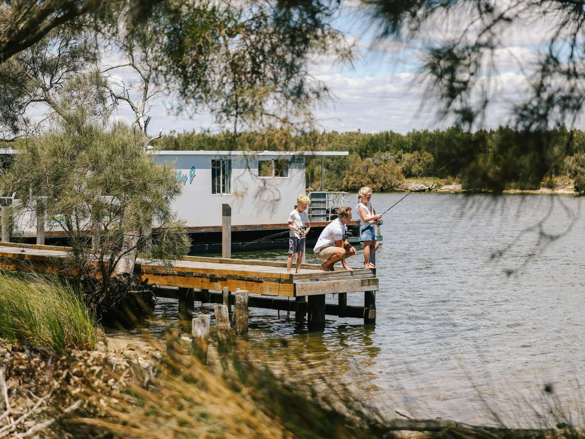 Murray River fishing spot