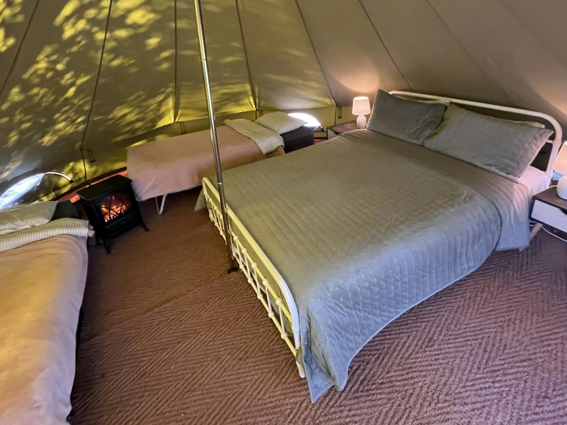 Glamping tent