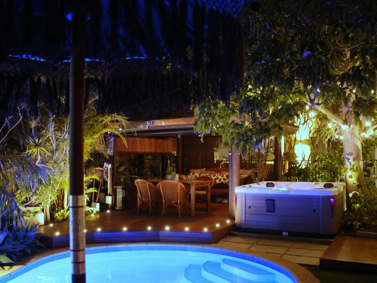 Pool at Night