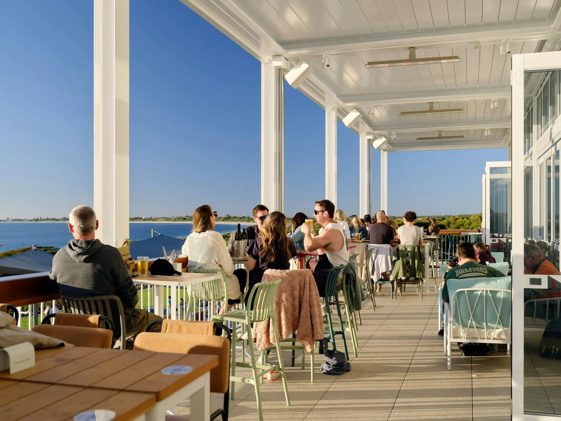 Image showing the balcony at Long Point Brewing Co