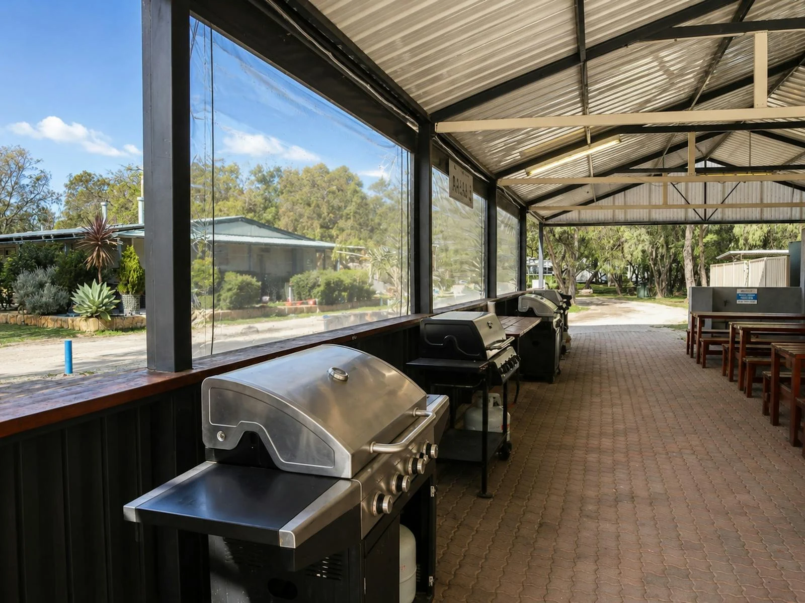 bbq area